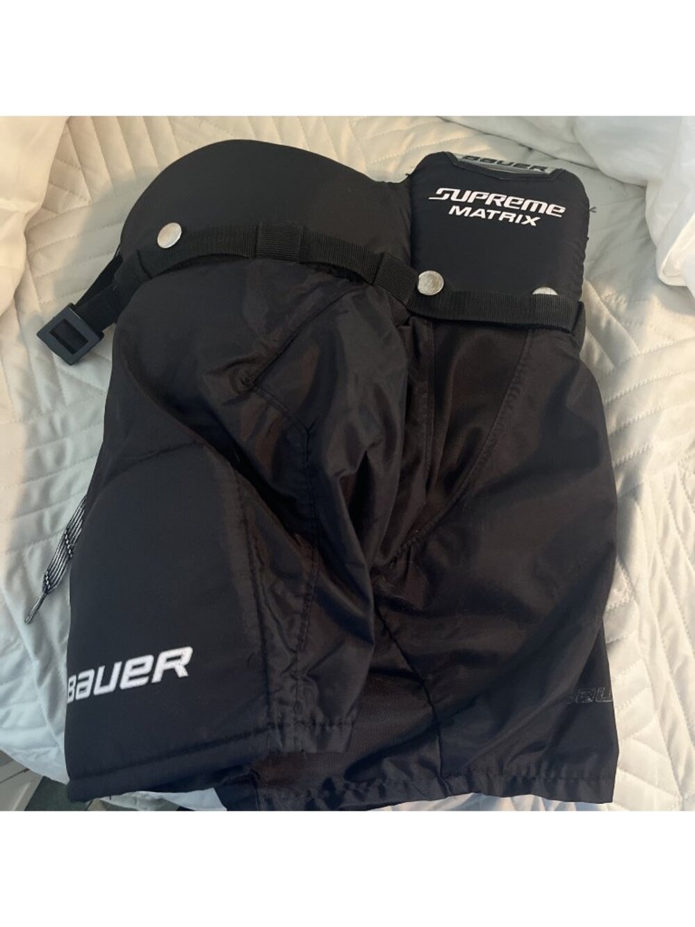 Bauer Supreme S170 Youth Small Hockey Pants black padded